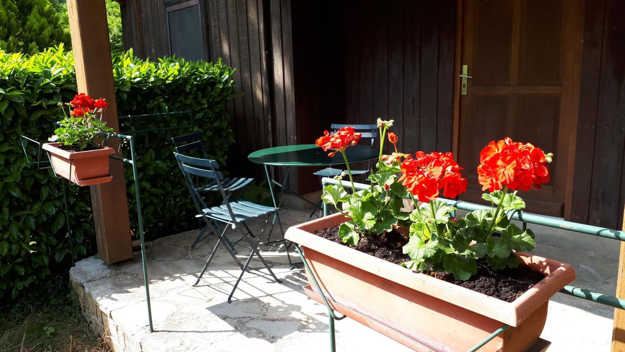 Les Chalets Du Roc Alzon Exterior foto